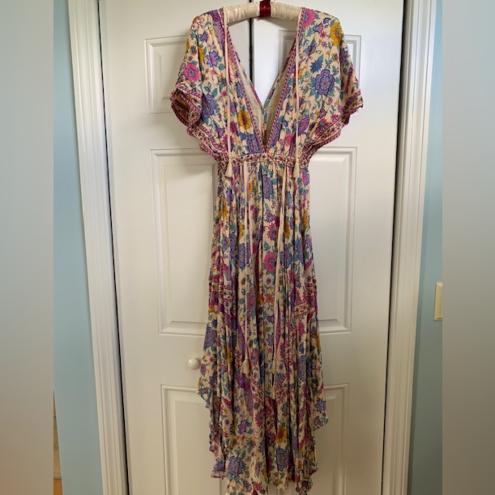 Lovebird Half Moon Gown in Chamomile from Spell & the Gypsy Collective XS BNWT - Picture 4 of 7